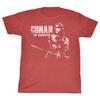 Conan The Barbarian TShirt Unisex Classic Barbarian Quote Graphic Short Sleeve Streetwear Casual Loose Fit s Movie Fan Tee