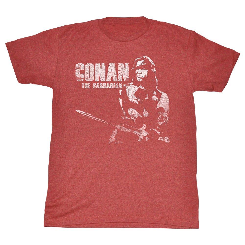 Conan The Barbarian TShirt Unisex Classic Barbarian Quote Graphic Short Sleeve Streetwear Casual Loose Fit s Movie Fan Tee