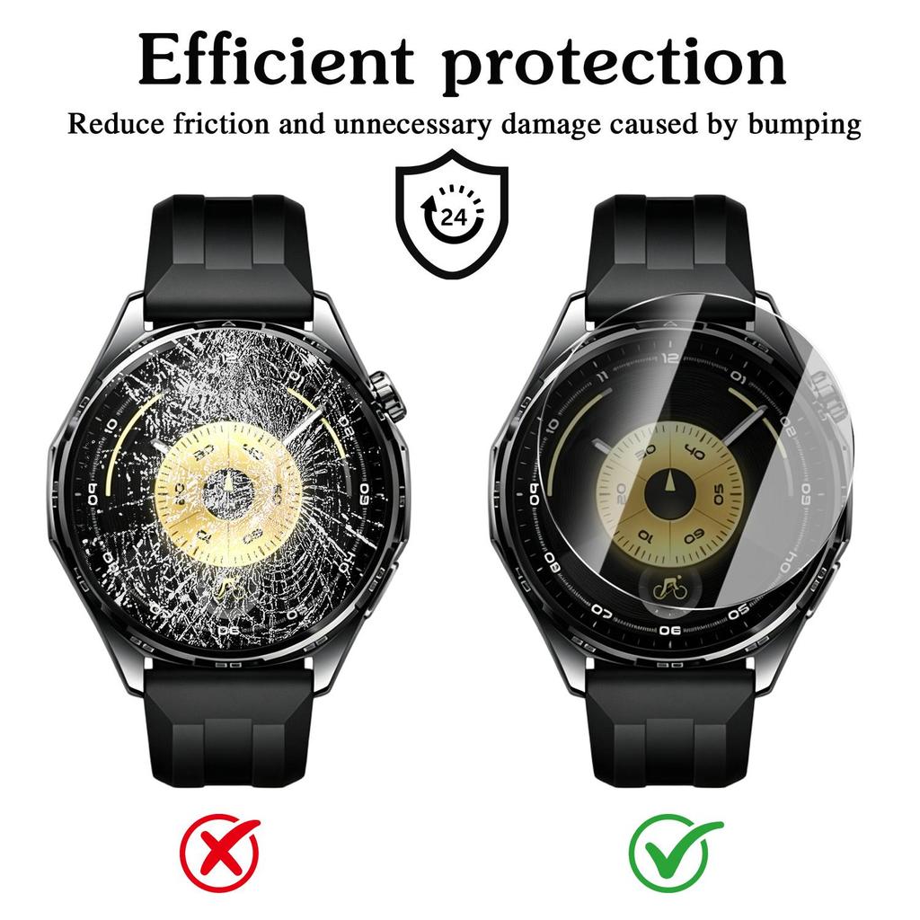 Easy Installing Tempered Glass Privacy Screen Protectors for Huawei Watch GT6 41mm 46mm GT6 Pro Explosion-proof Anti-spy Films