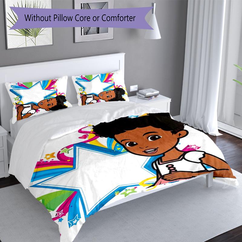 3pcs Gracie's Corner9 pattern bedding set duvet cover set includes duvet cover &pillowcases, perfect all season bedroom decoration & gift