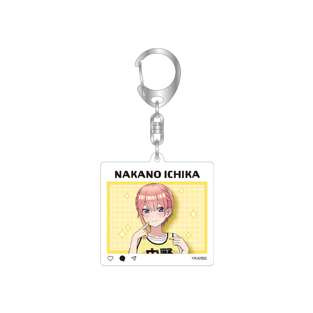 The Quintessential Quintuplets Nakano Ichika Nakano Nino Nakano Miku Nakano Yotsuba Nakano Itsuki Acrylic Keychain Bag pendant 6 cm