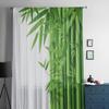 Zielone, bambusowe, leśne, przezroczyste zasłony do sypialni, salonu, tiulowe zasłony do woalowych zasłon okiennych w kuchni
