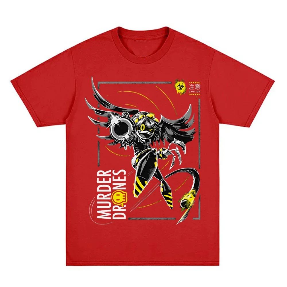 Ready To Kill Tshirt New Style Murder Drones Comic Graphic Print Tshirt Men Women Oneck Cotton Oversized Top Summer New Tee