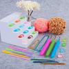 Large Eye Needle Embroidery Bent Needle Crochet Hooks and Knitting Mark
