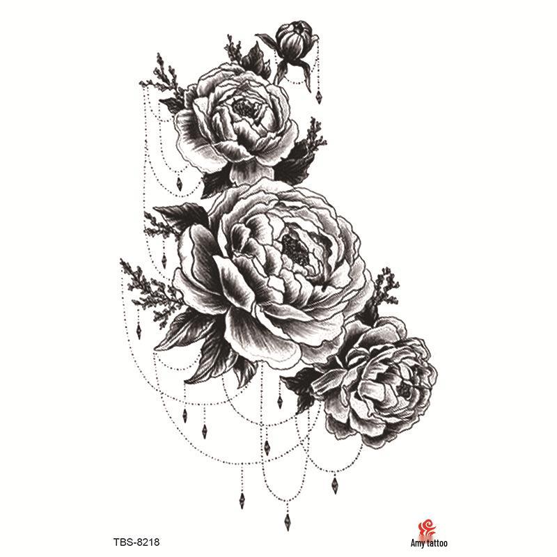 Wasserdichtes Ganzarm Totemsymbol Tattoo Aufkleber Set