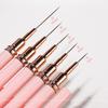 Nail Art Liner Pens - Ultra-fine Drawing Tool, 5-Piece French Brush Set with Needle Tip