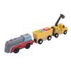 Toddler Cargo Train Car Toy Set Exquisite Electric Train Track Construction Vehicle Toy for Home