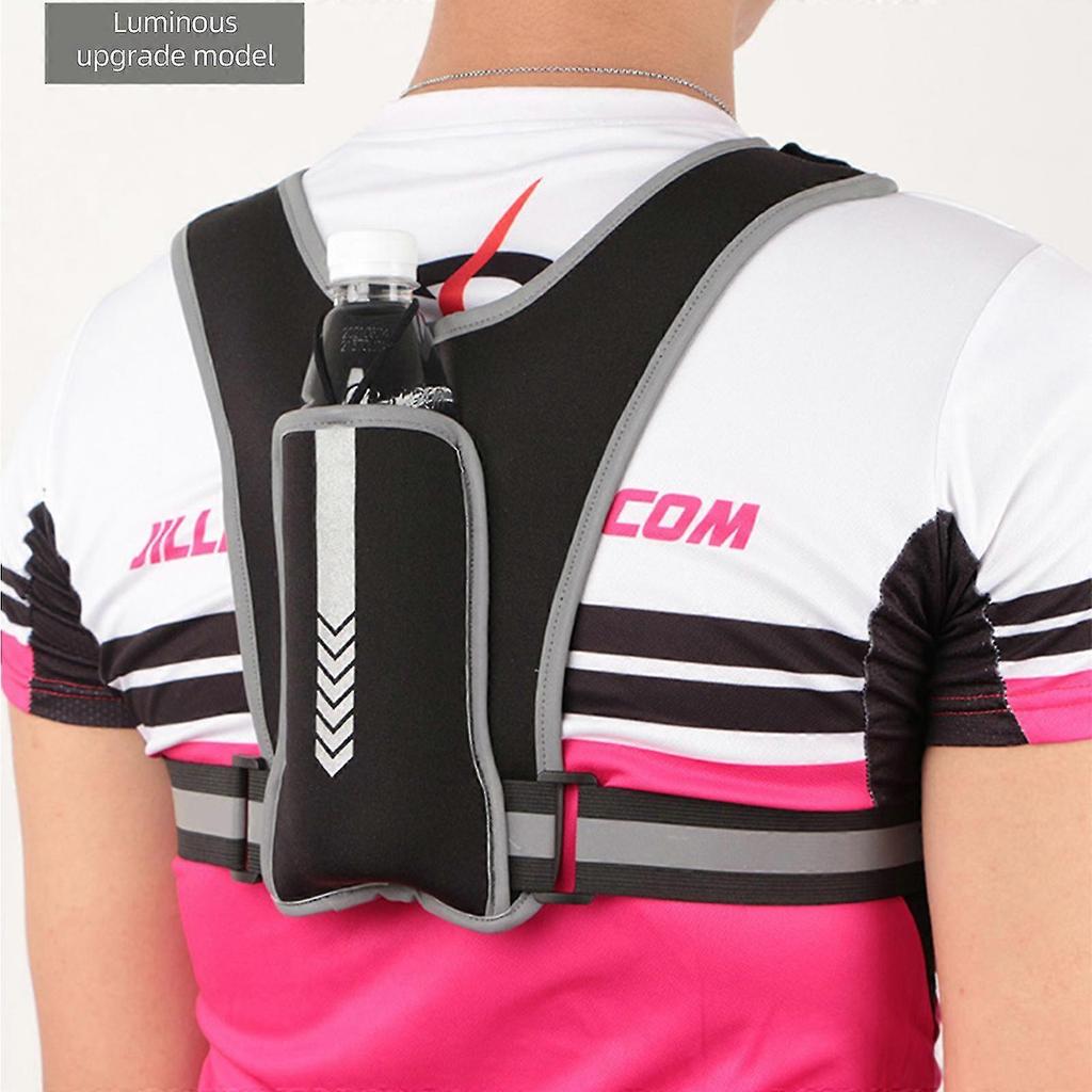 Phone Holder Vest Running Reflective Night Workout Gear For Men&women Running Jogging Training Hiking