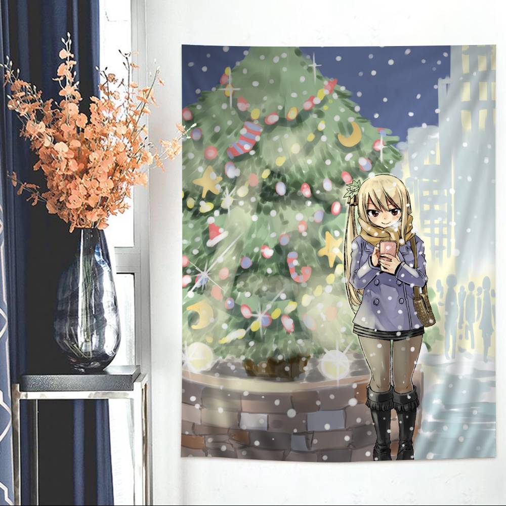 Fantasy Anime FFairy TTail DIY Wall Tapestry For Living Room Home Dorm Decor Wall Art Decor
