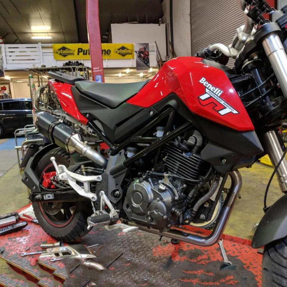 Exhaust Pipe for Benelli TNT 125/135 Motorcycle