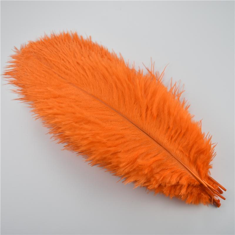 10Pcs 35-40Cm Colorful Ostrich Feathers For Crafts Carnival Decoration Table Centerpieces Plume For Vases Handicraft Accessories