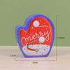 Christmas Cute Candy Box Santa Claus Elk Snowman Storage Jar Gift Packaging Personalized Christmas Hat Iron Box