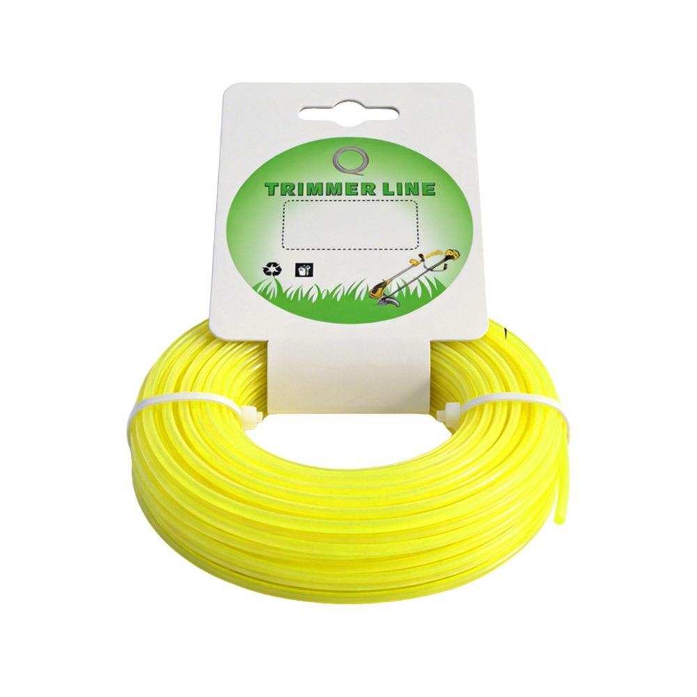 Nylon Grass Rope Round/Star Line Mowing Wire Durable Grass Trimmer Rope for Brush Cutter Strimmer
