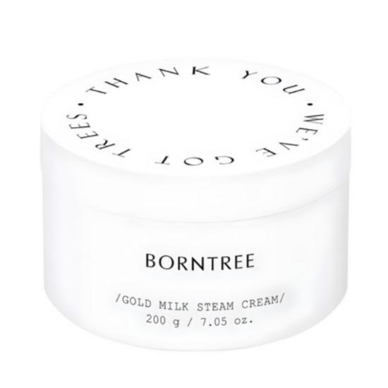 a0362 BORNTREE Gold Milk Steam Cream 200 g