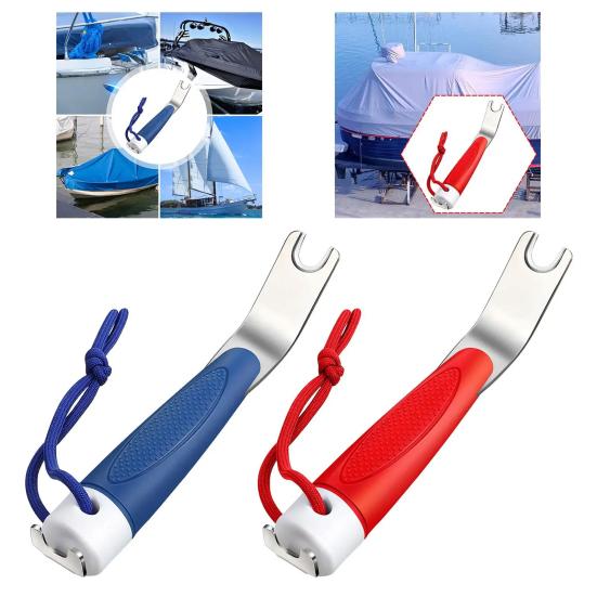 Boat Cover Snap Tool Dual Blade Snap And Unsnap Tool Boat Canvas Snap Release Tool Save Canvas from Ripping for Boaters Anglers