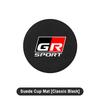 1pcs Suede Car Coaster Mat Water Cup Slots Non-Slip Pad for Toyota Corolla TRD GR Yaris Chr Auris RAV4 Land Cruiser Camry Highlander
