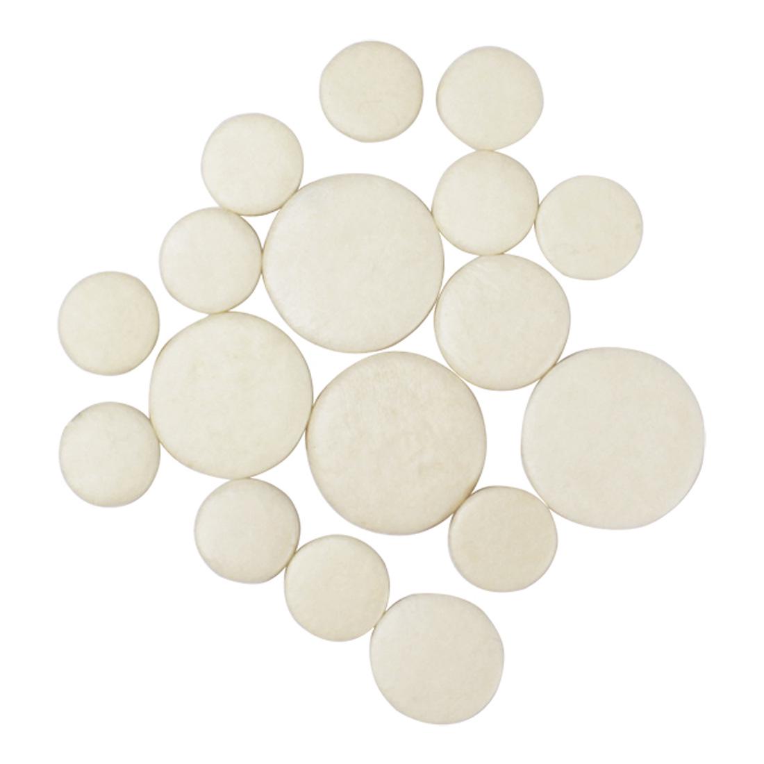 

Black Clarinet Soft Pads - 17-Piece Set for Woodwind Instruments белый