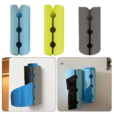 Organizzatore Sacchi della Spazzatura Porta Rotolo Sacchi della Spazzatura da Parete Dispenser Sacchi della Spazzatura