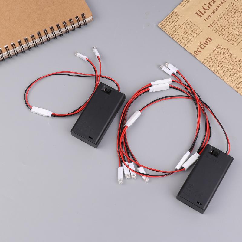 [JN] 1 Piece DIY Creative Handmade Model Light Dollhouse Ultra Bright 3V LED Lamp Beads Small Night Light