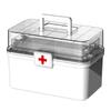 Sorting Storage 3-Layers Medicine Box Large Capacity Medical Emergency Organizer  Home