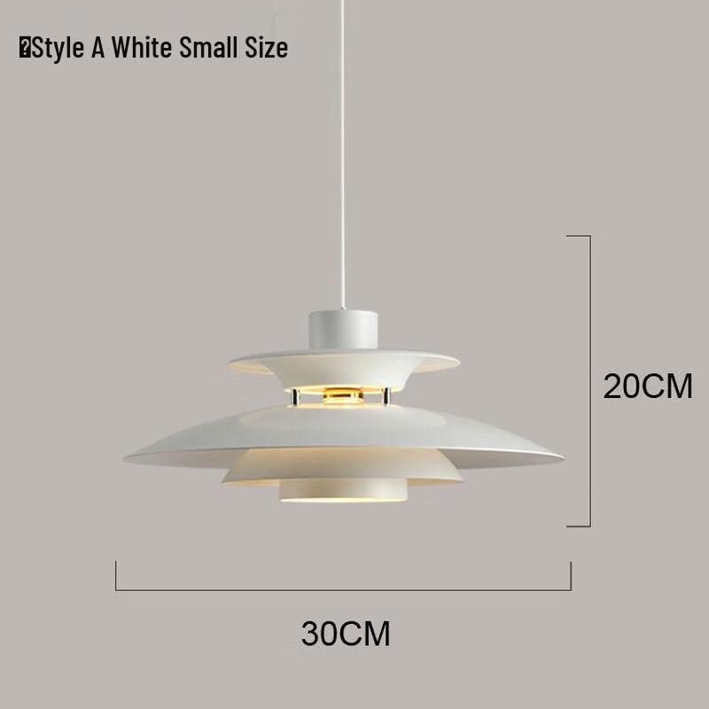 Retro Iron Art Pot Lid Pendant Lamp