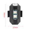 1-4Pcs Motorcycle Lights USB LED Anti-Collision Warning Light for Motorcycle Scooter Car RC 7 Colors Night Turn Signal Light