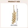 Artificial Garlic String Foam Vegetable Decorative Fake Hanging Ornament