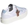 (WMNS) Adidas Sleek Super 'Cloud White Silver'' Women's EG6770