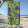 Tropical Palm Leaf Beach Towel, Soft Quick-Drying, Perfect For Portable Outdoor Travel, Swimming, Camping And Summer Beach