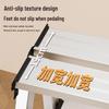 Lightweight Aluminum Folding A-frame Ladder: Widened, Multi-functional, Double-sided & Portable for Indoor Use