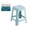 Camellia European Style Thickened Plastic Stool