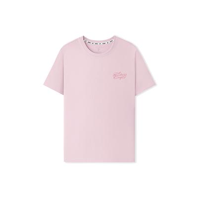 Solid Color Loose Fit Round Neck T-Shirt Women Tops L225W275-01SX