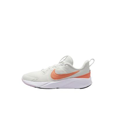 Star Runner 4 PS Summit White Apricot Agate Kinder-Sneaker Creme Schwarz DX7614-104