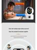 1080P Dual-Lens Wireless Security Camera with 360° Rotation, Mobile Remote, Dual-Screen, and Full-Color Night Vision