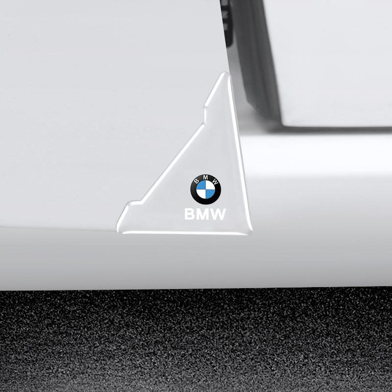 2pcs Car Door Corner Silicone Anti-Scratch Anti-bump Protection Sticker for BMW E46 E60 E70 E39 Performance F30 F40 F10 E90 F20 DA1