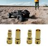15Pairs 3.5mm Banana Plugs with Corrosion Resistant Gold Plating for Remote Control Model Boat Aircraft ESC Upgrading
