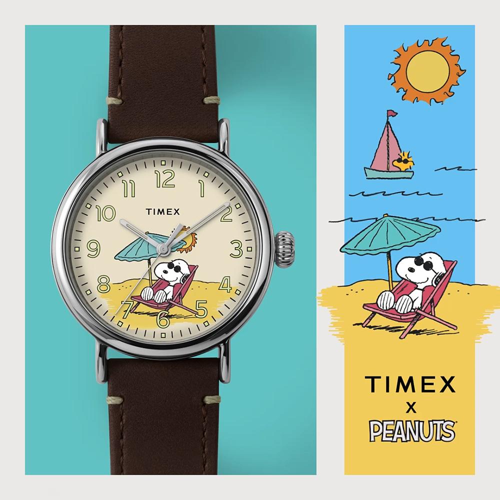 [Timex] Peanuts Standard Snoopy at the Beach Character Watch 40mm TW2V61200