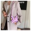 Shoulder Bag Crochet Flower Knitted Bag Bohemian Hollowed Out Weave Bag Storage Bag Large Capacity Crochet Crossbody Bag Travel
