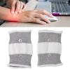 1 Pair TENS Conductive Wristband Elastic Silver Fiber Improve Circulation Electrode Wrist Wrap for Arthritis Tendonitis