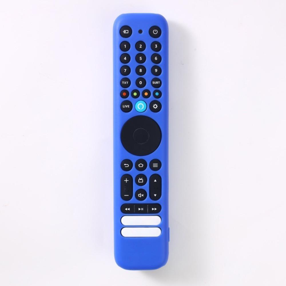 High Quality Silicone Protective Case with Lanyard Protector Remote Controller Cover Shockproof Soft Shell for TCL RC716/RC833