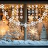Snowflake Christmas Ornaments 21 Pieces Christmas Tree Ornament Decor Festival Window Snowflake For Winter Outdoor Home Holiday