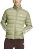 Зимняя куртка Adidas Essentials 3 Stripes Light Down Jacket (IX8909) зеленый