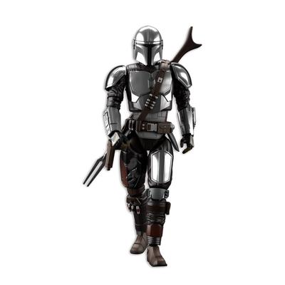 Star Wars Mandalorian (Beskarské brnění) Stříbrný povlak Ver. Barevně odlišený plastový model v měřítku 112
