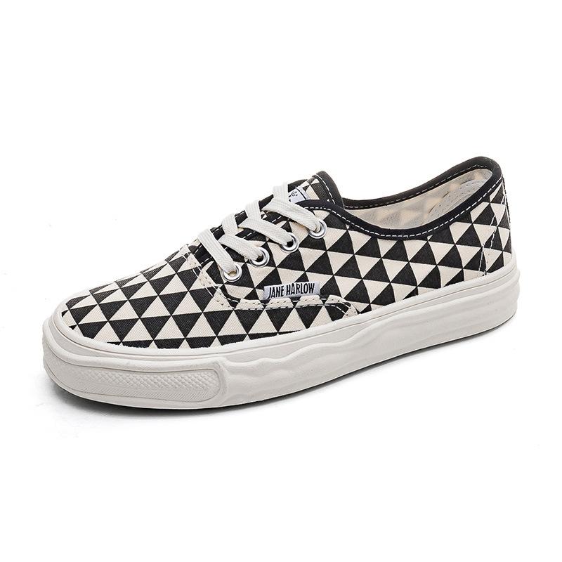 Low-Top Canvas Shoes Women'S Spring And Summer New Women'S Shoes Thin Breathable Single Shoes Versatile Casual Niche Board Shoes
