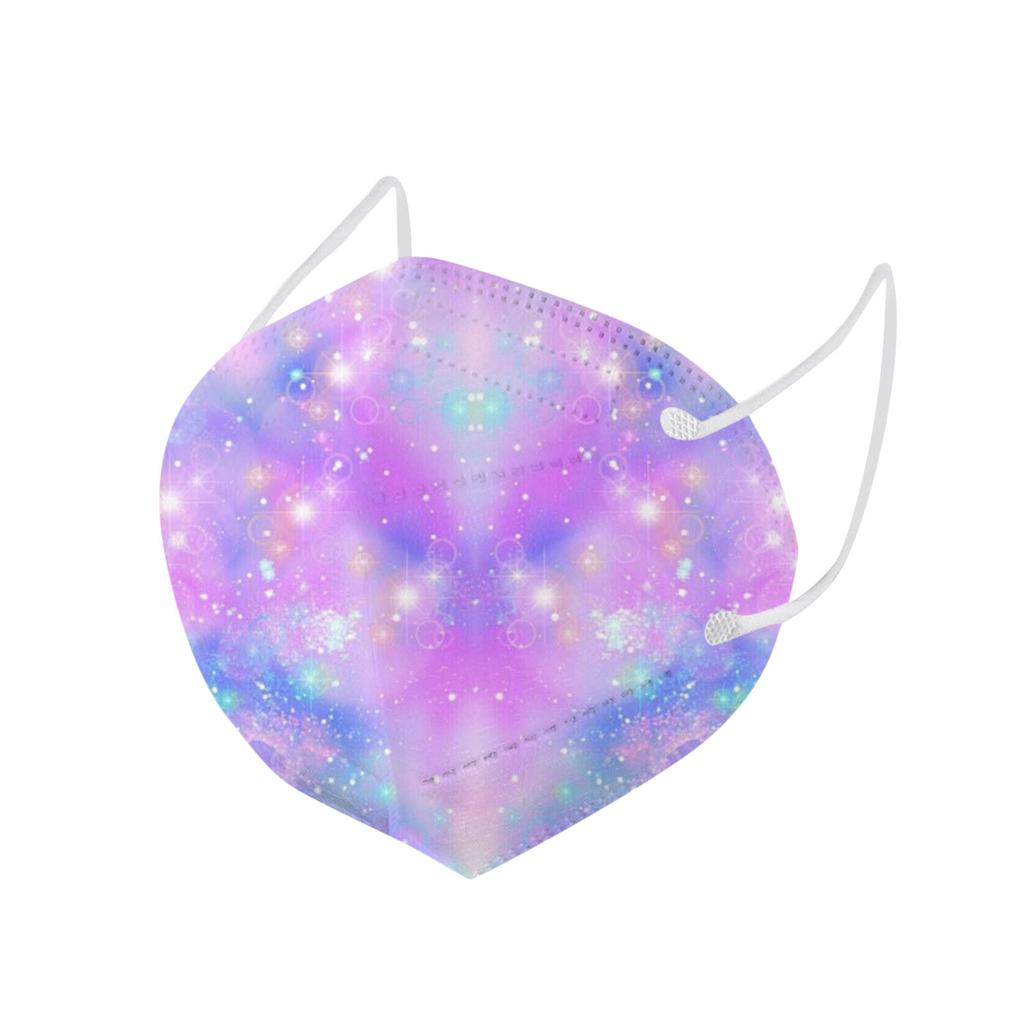 Dětská tištěná 5vrstvá maska Prachotěsná Větruodolná Znečištění mlhou Filtr