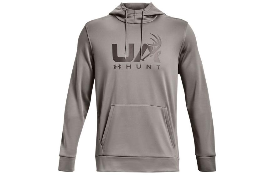 Under Armour Sweatshirts Men s Gray Hooded Moderate Regular 1375114-294 L