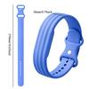 Einfarbiges Silikon-Sportarmband Kompatibel mit Google Fitbit Air Fitness-Tracker Armband für Aktive Wear