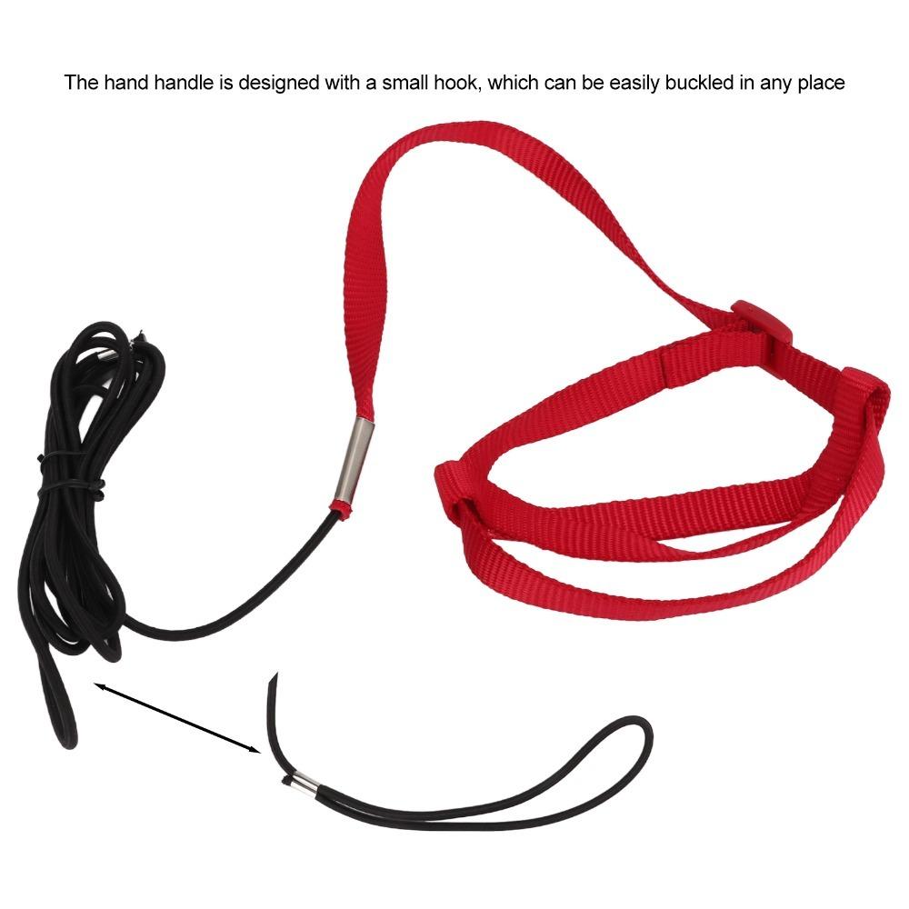 Adjustable Design Parrot Flying Rope Rope Material Anti-Bite Leash Bird Training Leash  For Walking