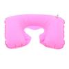 U Pillow Inflatable Comfortable Outdoor Portable Travel Neck Guard Flocking