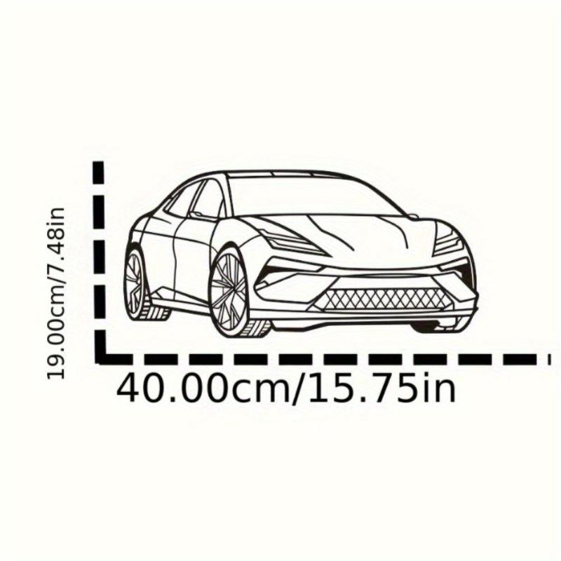 Metal Wall Decor Car Interior Panel Auto Accessories